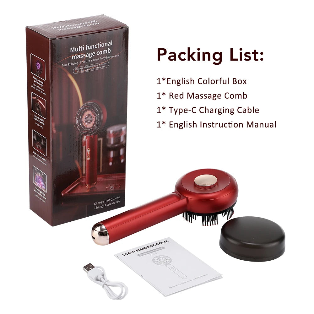Electric Scalp Massager Comb