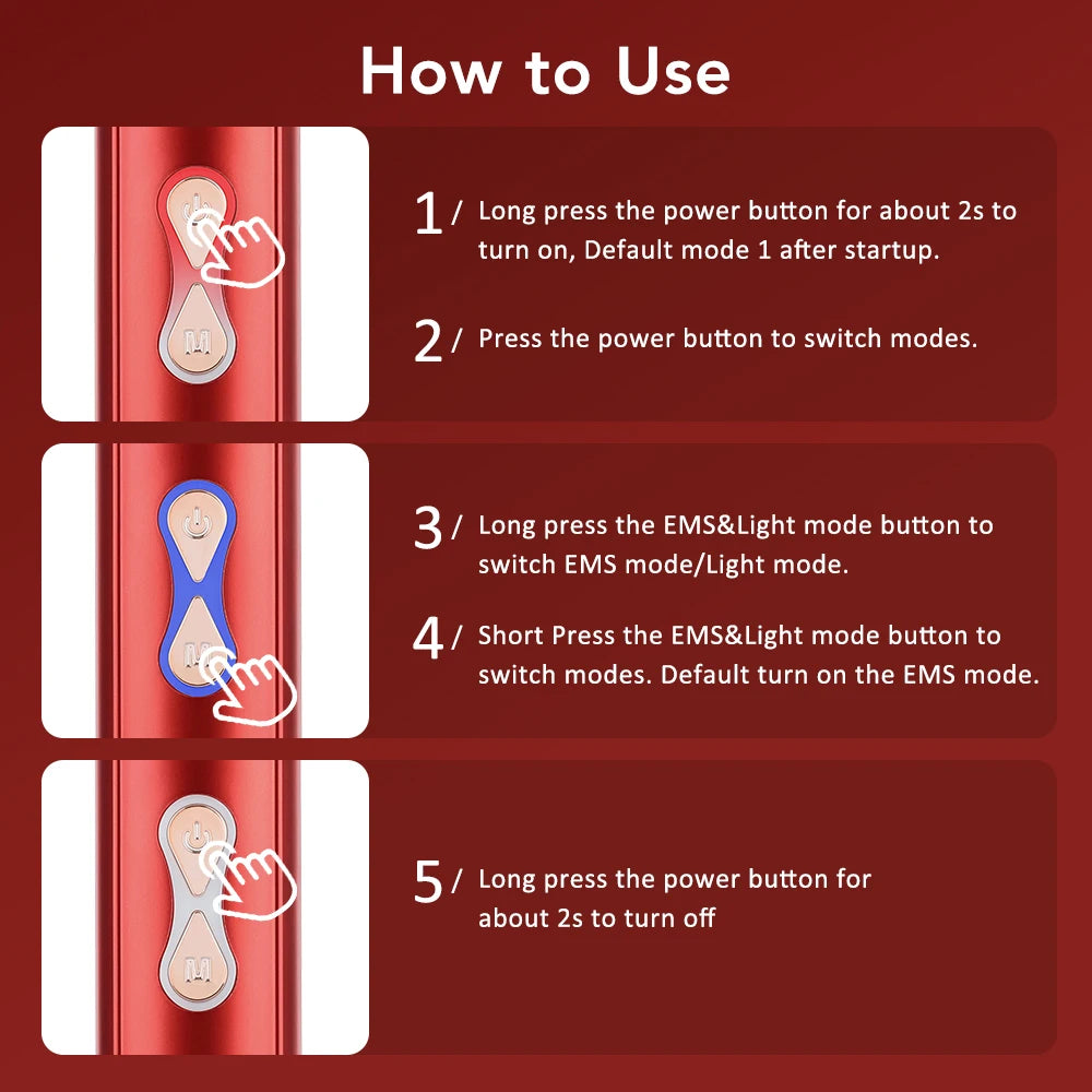 Electric Scalp Massager Comb